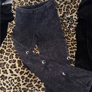 Stylish Black Boot Cut Pants